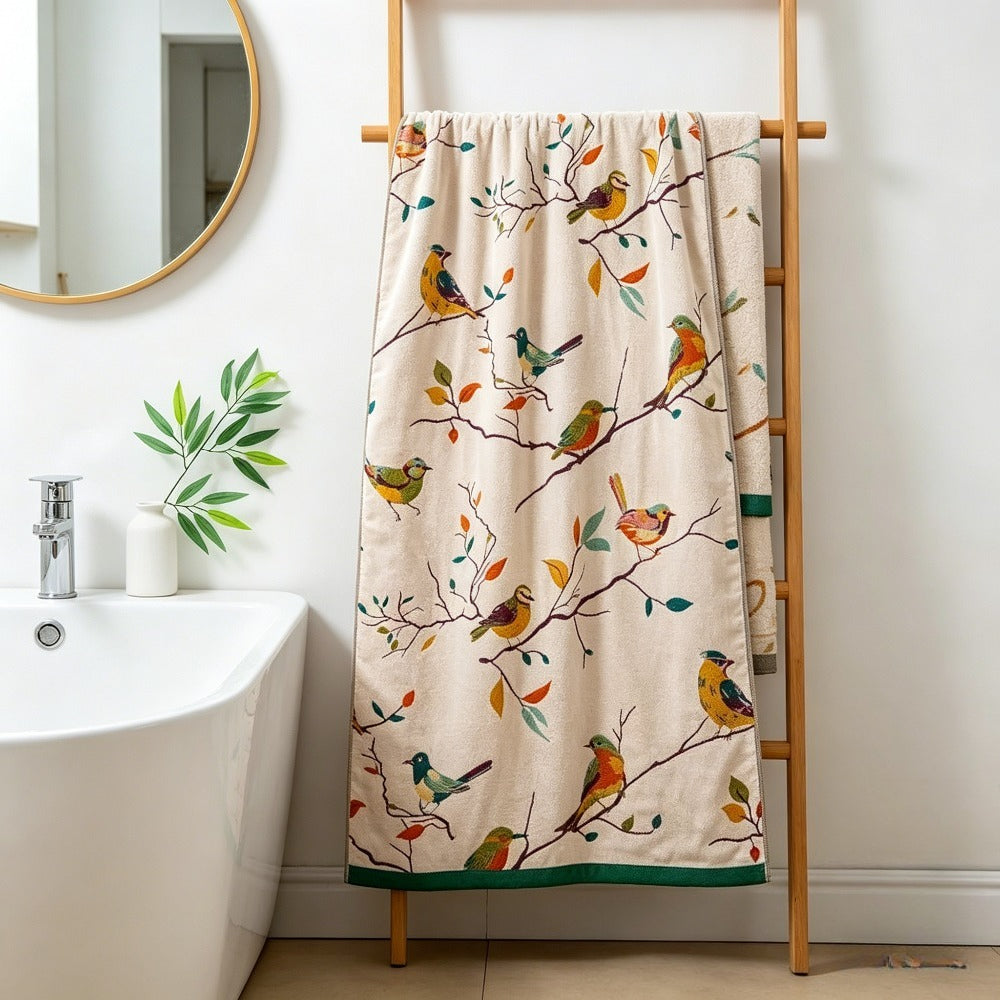 2026 New Cotton Gauze Bath Towel, Extra Large Thick Absorbent Quick Dry, Adult Home Towel