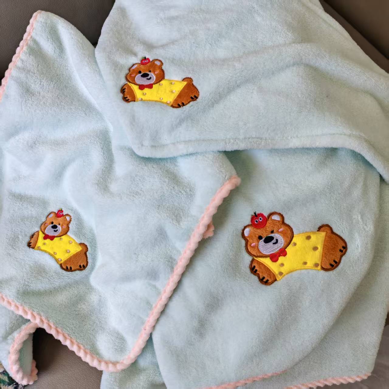 Cute Puppy Dry Hair Cap Female Super Absorbent Quick-drying Bag Hair Towel Thickened Coral Fleece Shower Cap 2026 New